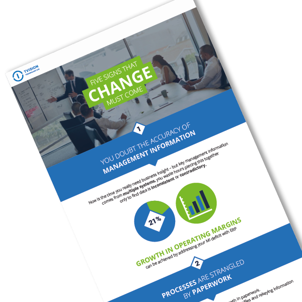 Change Must Come Infographic