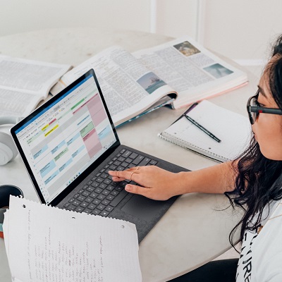 Women working from home - Approval process